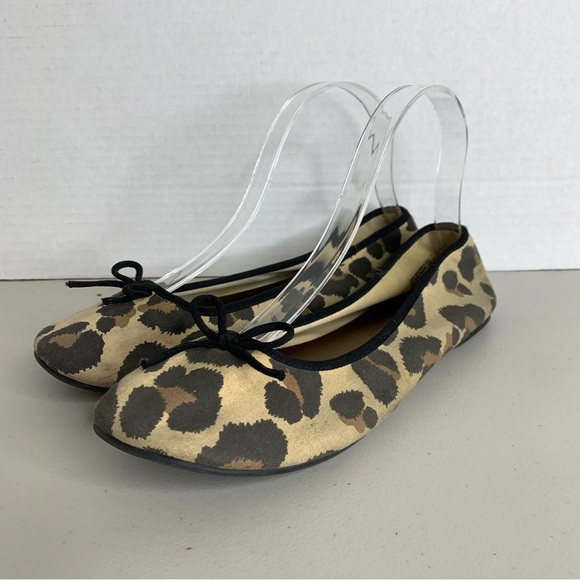 Prediction Animal Print Groblin Earthy Core Academia Ballet Flats Size 7.5 - Picture 2 of 14